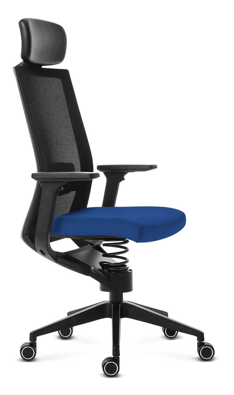 Zdravotní kancelářská židle Adaptic EVORA + Královská modrá