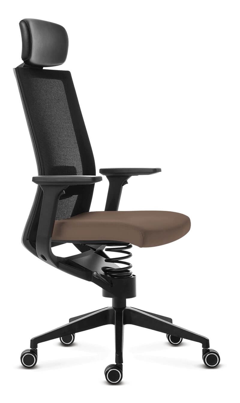 Zdravotní kancelářská židle Adaptic EVORA + Hnědá
