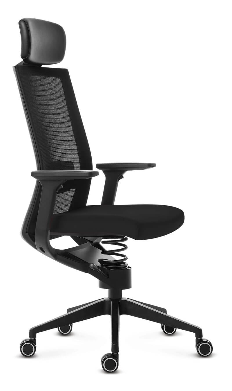 Zdravotní kancelářská židle Adaptic EVORA + Černá